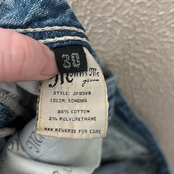 Women’s Miss Me Jeans Blue Bootcut 30 Low Rise Denim Color Sonoma - Picture 10 of 11